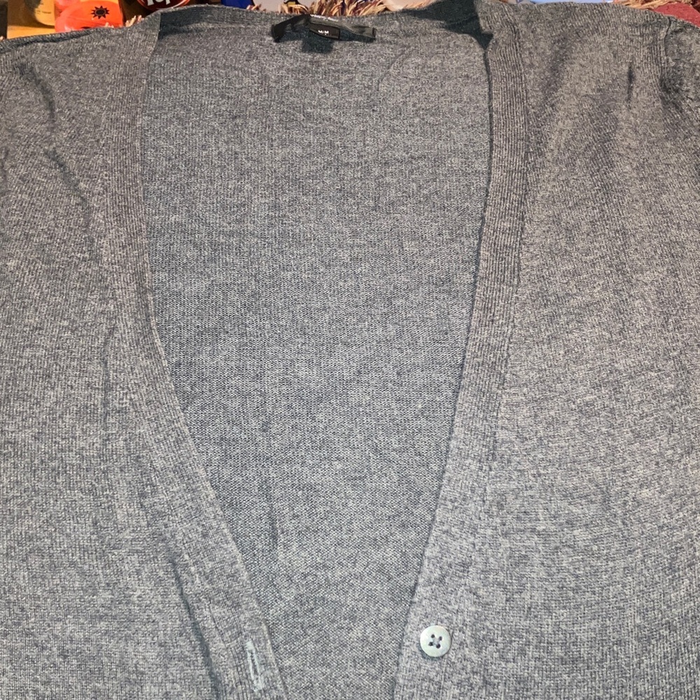Mossimo Supply Co. Charcoal Knit Cardigan